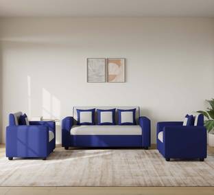 RECLINEX INDIA Emporio Fabric 3 + 1 + 1 Sofa Set