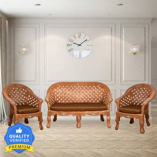 Nilkamal Luxura Fabric 2 + 1 + 1 Sofa Set