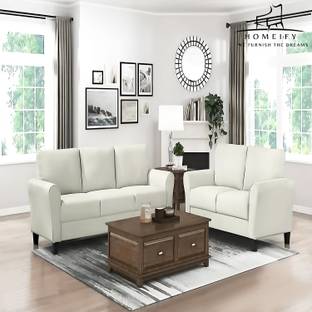 Homeify Swiss Fabric 5 Seater 3+2 Sofa Set for Living Room Fabric 3 + 2 Sofa Set