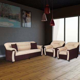 Fusion Furniture Factory Fabric 3 + 1 + 1 Sofa Set