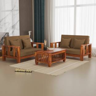 Divine Arts 4 Seater Sofa For Living, Waiting Room/ Office Fabric Fabric 2 + 2 Sofa Set