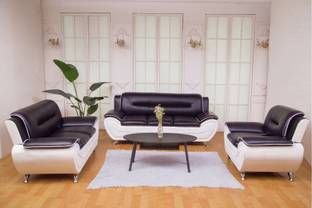 fabrique Visionary Leatherette 3 + 2 + 1 Sofa Set