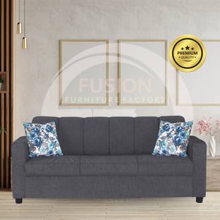Fusion Furniture Factory Orchid Fabric 3 Seater  Sofa