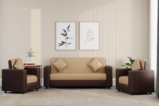WESTIDO Emporio Fabric 3 + 1 + 1 Sofa Set
