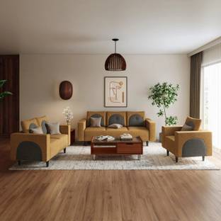 Godrej Interio Cresco Fabric 3 + 2 + 1 Sofa Set