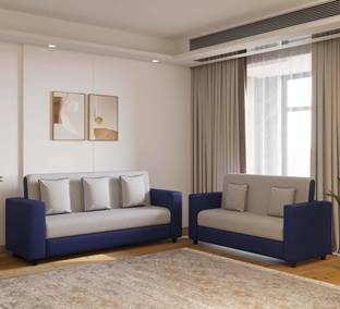 Nest and Nap Emporio Fabric 3 + 2 Sofa Set