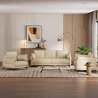 Wakefit Komodo Leatherette 3 + 2 Sofa Set