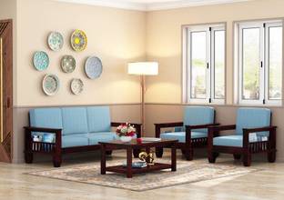 Custom Decor Fabric 3 + 1 + 1 Sofa Set