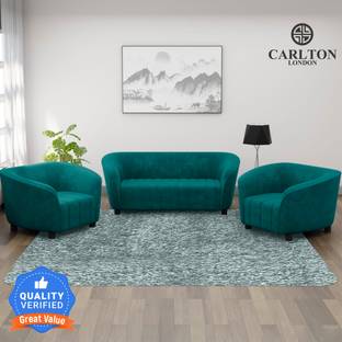 CARLTON LONDON Olivia Fabric 3 + 1 + 1 Sofa Set