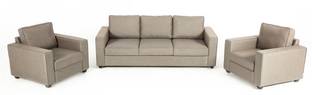 Wakefit Fabric 3 + 1 + 1 Sofa Set