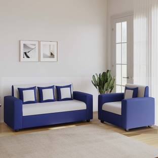 RECLINEX INDIA Emporio Fabric 3 + 1 Sofa Set