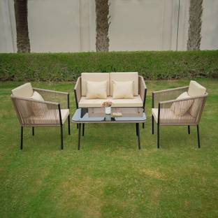 BRISHI Fabric 2 + 1 + 1 Sofa Set