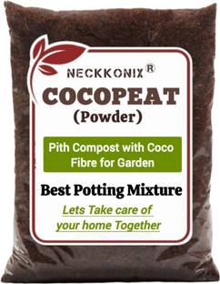 Neckkonix Cocopeat Husk Powder 100 % Organic Eco-Friendly for House Garden Manure Potting Mixture