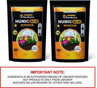 Gardenica Humic Acid Fertilizer For Plant Growth Root System?(pack of 2) Fertilizer, Manure, Pesticide