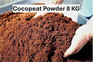 Garden of eiden 100% Organic Loose Ready to use Low EC Cocopeat Soil Manure Soil, Husk