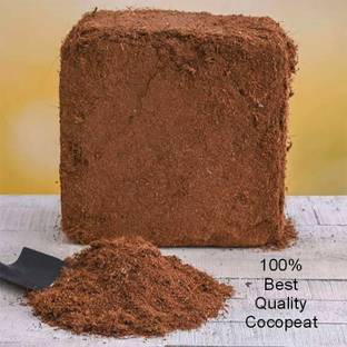 Shalinee creation Cocopeat Block 1kg Potting Mixture, Soil, Manure