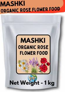 MASHKI Organic Rose Flower Food: Care for All Flowering Plant with Complete Nutrients Fertilizer