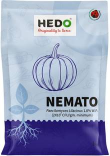 हेडो Nemato (Paecilomyces Lilacinus 2x10^8 CFU/g) Bio Organic for Seeds & Garden. मिट्टी की खाद