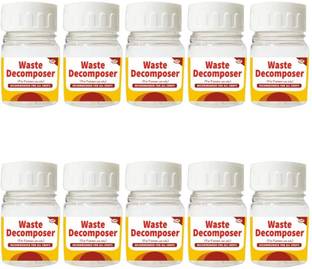 A & V ENTERPRISES Waste Decomposer (Pack of 10) Organic Ncof Decomposer for kitchen & compost Manure