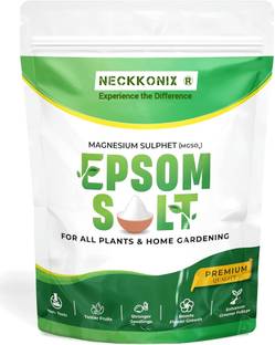 Neckkonix Epsom Salt | Magnesium Sulfate for Plants | Natural Plant Supplement Fertilizer, Potting Mixture, Manure