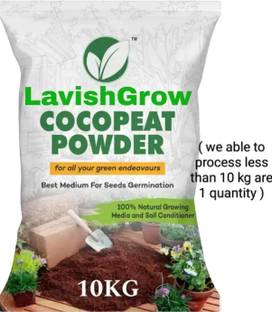 Lavishgrow LG cocopeat block 5kg Manure