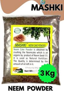 MASHKI Pure Organic Gardening Neem Powder Soil Conditioner Neem Khali Plant Food Manure
