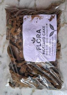 Flora Mart Pure Mustard Cake 500g (Sarso Khali) Organic Fertilizer, Manure, Potting Mixture Potting Mixture, Manure, Fertilizer