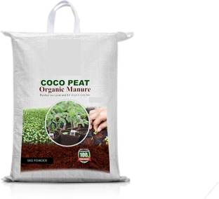 ATOM Agrotech Traditional Cocopeat Powder 5kg for Potted Plants Manure
