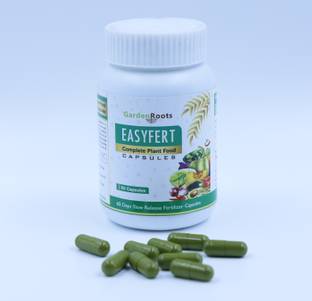 GardenRoots Easyfert Complete Plant food Capsules, 60 Days slow release fertilizer Fertilizer