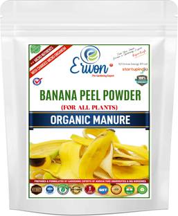 Erwon Banana Peel Powder Fertilizer for Plants. (200 gm) Manure