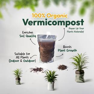 Maan Vermicompost Fertilizer, Manure, Soil, Potting Mixture