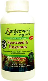Sanjeevani organics concentrate seaweed extract liquid fertilizer for all plants 50 ml Fertilizer