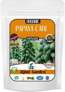 Rimi Garden Papaya Care, Essential Organic Fertilizer for Papaya Plant Growth with ++ Charged Growth Microbes Fertilizer