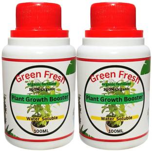 KIKRIYA Organic Fertilizer For Plants Growth Booster Liquid Combo Pack Of 2 1000 ml Each Fertilizer