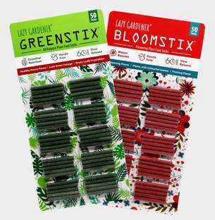 lazy gardener Plant Food Sticks Trial Pack Plant Fertilizer for Pot Plants Organic Potting Mixture