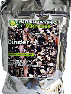 Vedika Collection Pure & Washed Cinder for Plants (1kg) Manure, Potting Mixture, Soil