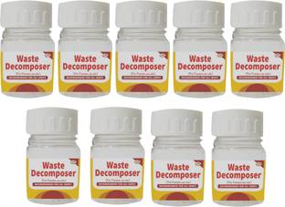 agri Waste Decomposer (Pack of 9) Organic Ncof Decomposer for kitchen & compost maker Manure