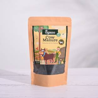UGAOO Organic Cow Manure Fertilizer for Home Garden Plants - 500g Manure