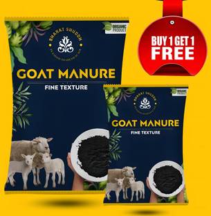 BHARAT SHUDDH BUY 1 GET 1 FREE GOAT MANURE FINE TEXTURE COMBO Manure