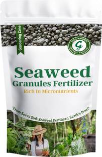 Gardening zone Seaweed Granules Pure Organic Booster Soil Health Enhancer | Micronutrient Rich Fertilizer