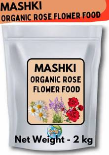 MASHKI Organic Rose Flower Food: Care for All Flowering Plant with Complete Nutrients Fertilizer