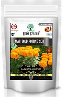 Home Garden Marigold Potting Mix Essential Organic Potting Mixture For Marigold Plant Manure