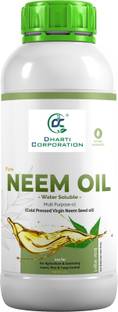 DHARTI CORPORATION Pure Neem Oil for Gardening Spray | Keep Your Plant Healthy | 100% Water Soluble Potting Mixture