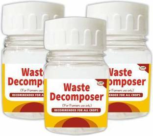 Farmer Faith Waste Decomposer|Bio Organic NCOF Certified|3 Bottles Pack Potting Mixture