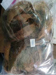 Sumukh Tulsi Mala COCONUT HUSK FOR ORCHID - FIRE - BURNING Husk