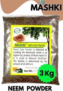 MASHKI Pure Organic Gardening Neem Powder Soil Conditioner Neem Khali Plant Food Manure
