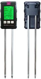 amiciSense 6-in-1 Soil Tester – Ultimate Soil Health Meter with Dual 180mm Probes Soil Test Kit