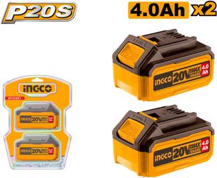 INGCO FBLI20021 Lithium-ion 20V battery pack 4.0AH -2qty in one pkt Lithium Solar Battery