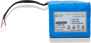 SOLAR UNIVERSE INDIA SUI-IS-Li-Ion Battery 11.1V-6ah Lithium Solar Battery