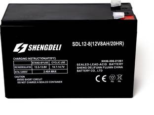 shengdeli 12V-8AH BATTERY 12V-8AH UPS AND SOLAR BATTERY , USE IN MULTIPLE ELECTRONIC DEVICES 230 V Offline/Standby Rack-mount Model UPS with Overload Protection 1 Outlet Plugs